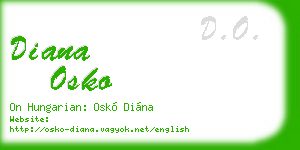 diana osko business card